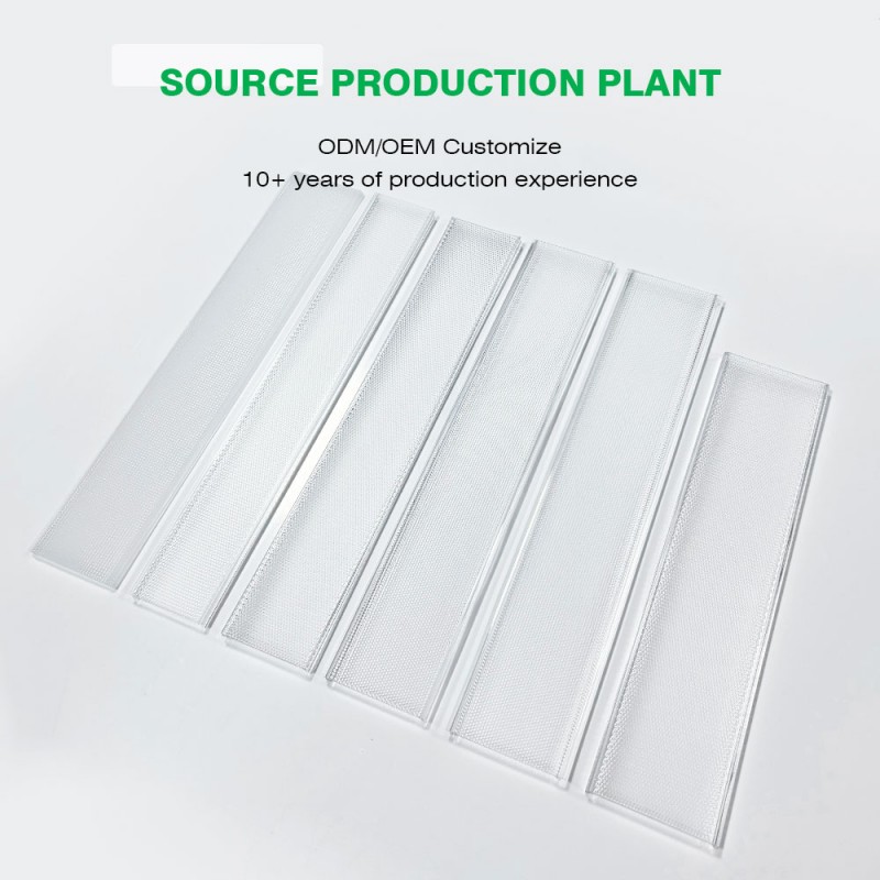 Chụp đèn ép đùn Polycarbonate