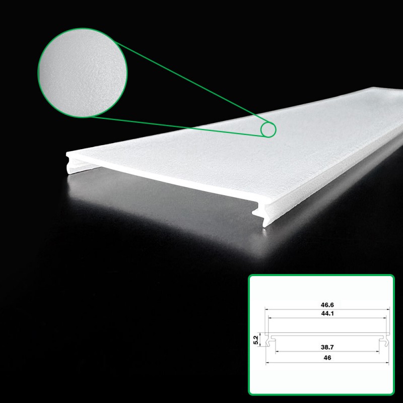 Chụp đèn mờ bằng nhựa Polycarbonate Chụp đèn mờ bằng nhựa Polycarbonate