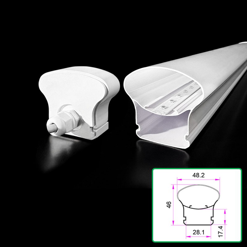 Chụp đèn ép đùn hai màu Polycarbonate Chụp đèn ép đùn hai màu Polycarbonate