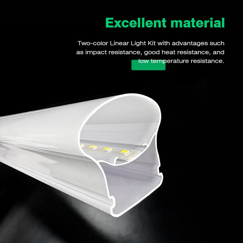 Chụp đèn ép đùn hai màu Polycarbonate