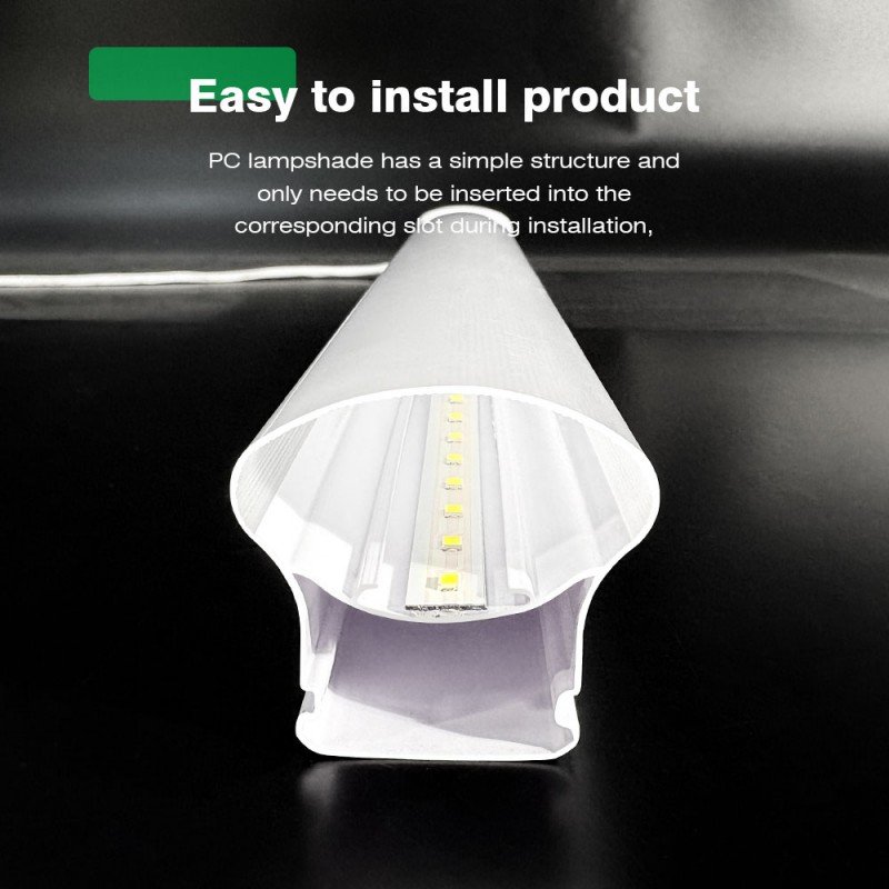 Chụp đèn ép đùn hai màu Polycarbonate