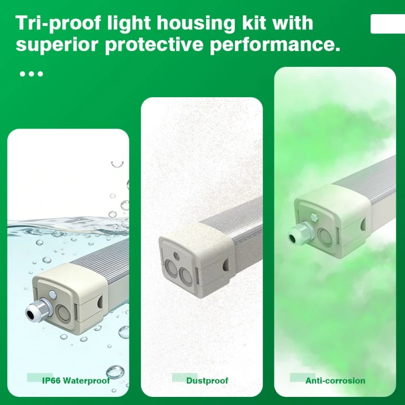 Vỏ ép đùn hai màu ánh sáng Tri-Proof